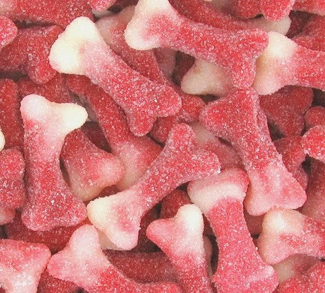 Rot-weiße Knochen, 10 Stück, Halal