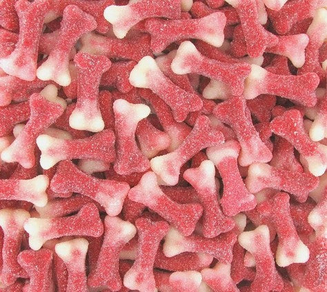 Rot-weiße Knochen, 10 Stück, Halal