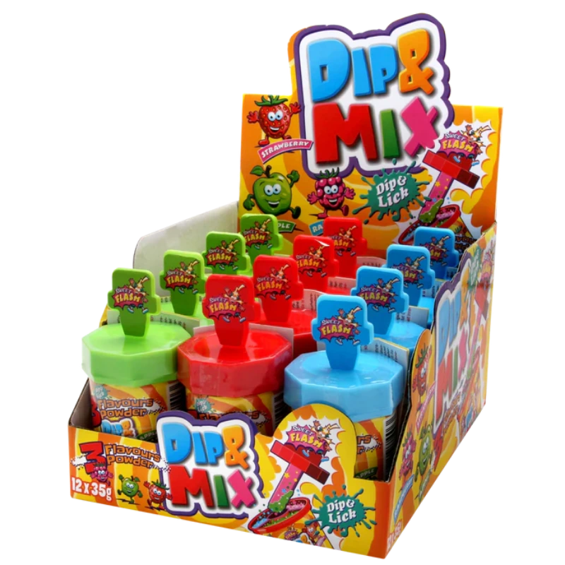 Dip & Mix Lutscher & Pulver 35g