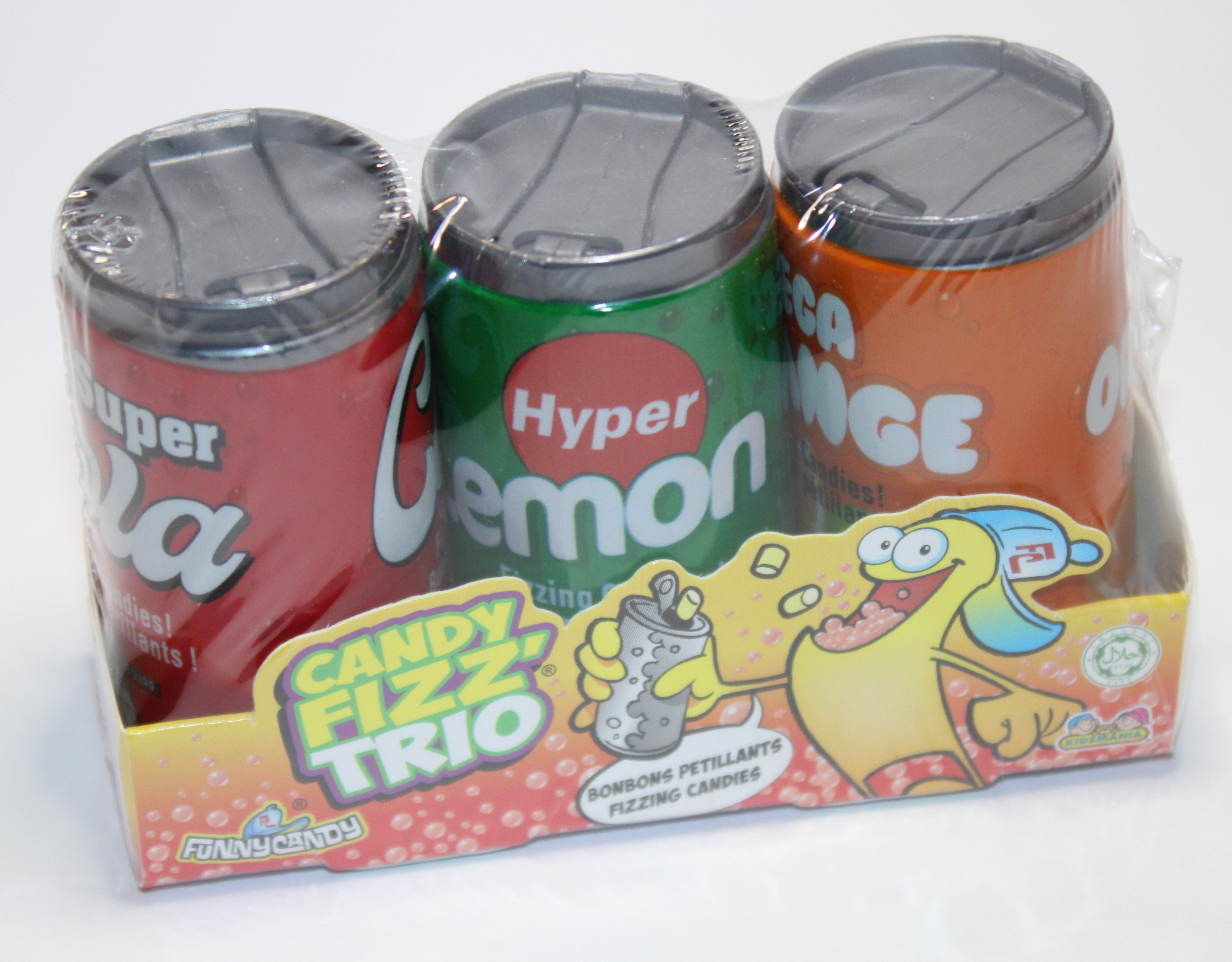 Candy Fizz Trio en lot de 3 Vegan