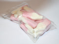 Pink and White Milkshake Bottle - Pack of 15
