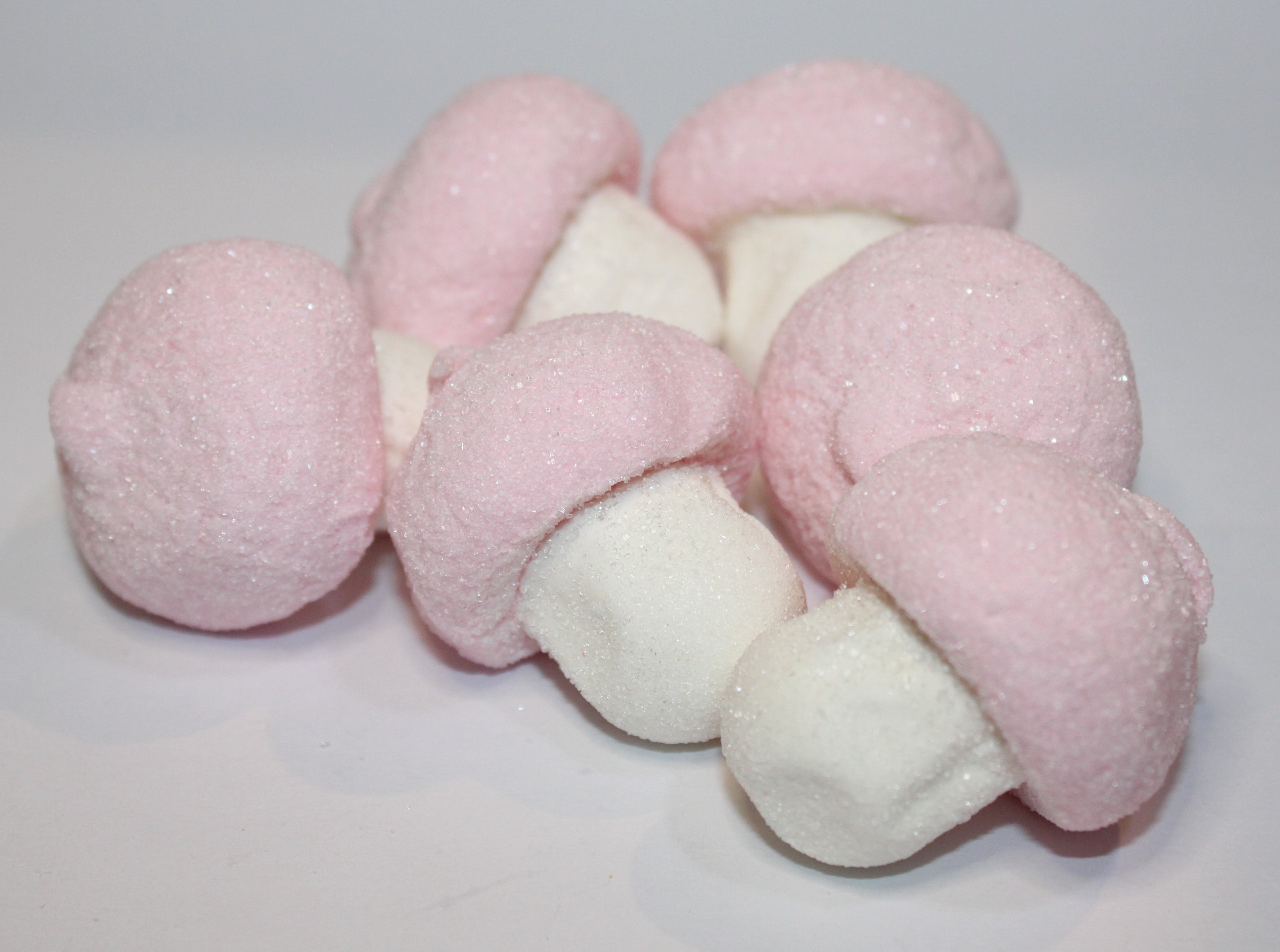 Chamallow Pilz Rosa und Weiß BULGARI