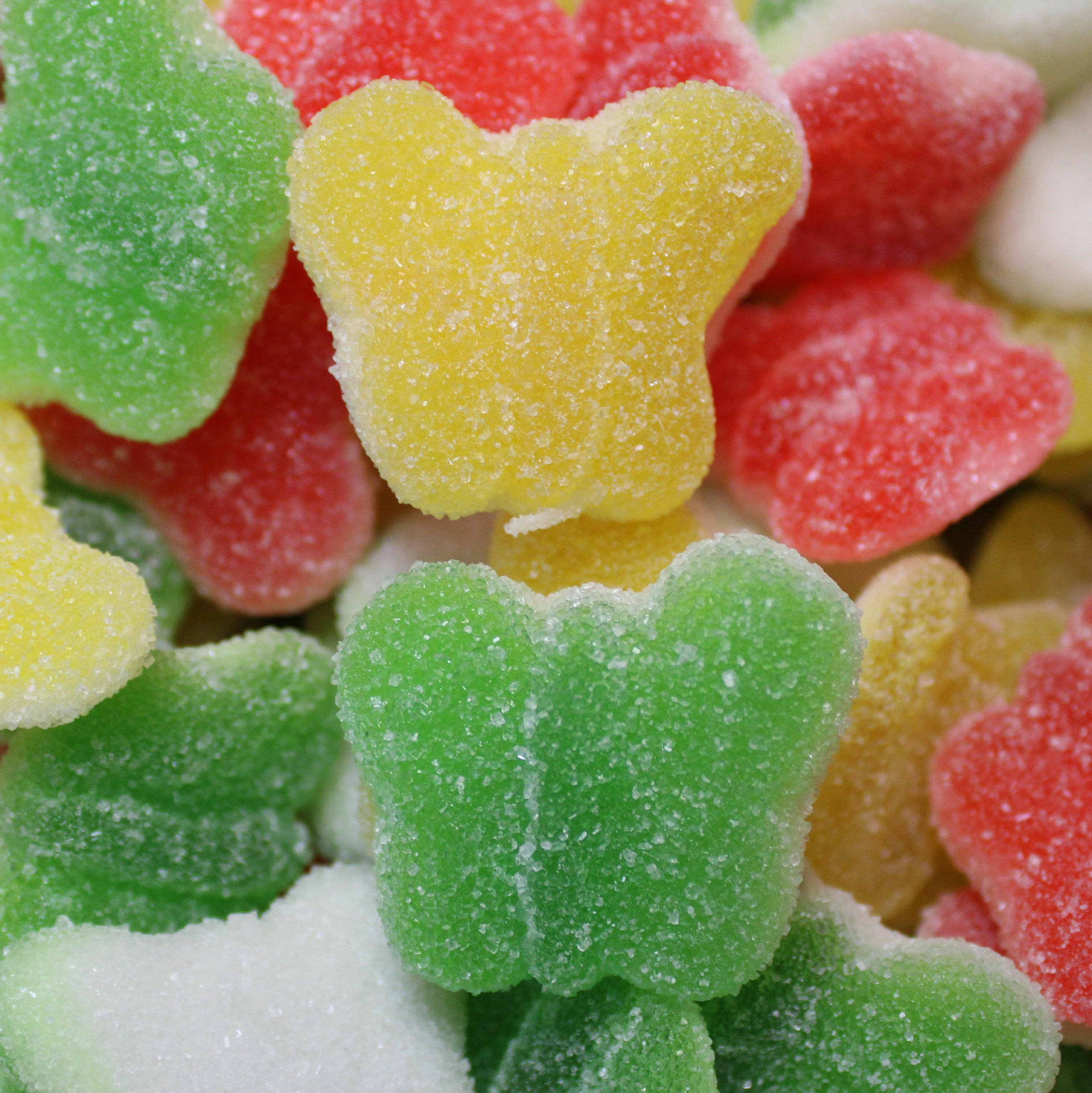 Fruchtige Schmetterlinge Süß 10+1 Halal