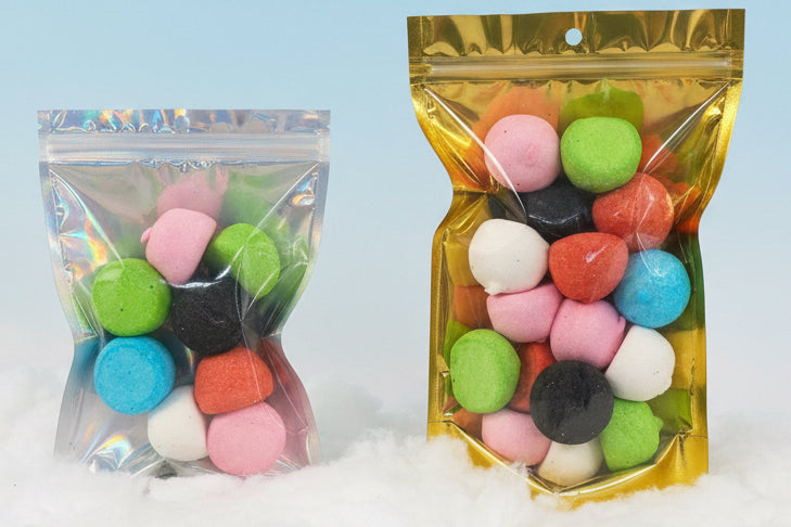Mix-Entdecker Golfball Marshmallow BULGARI Set mit 8 oder 16 Stück