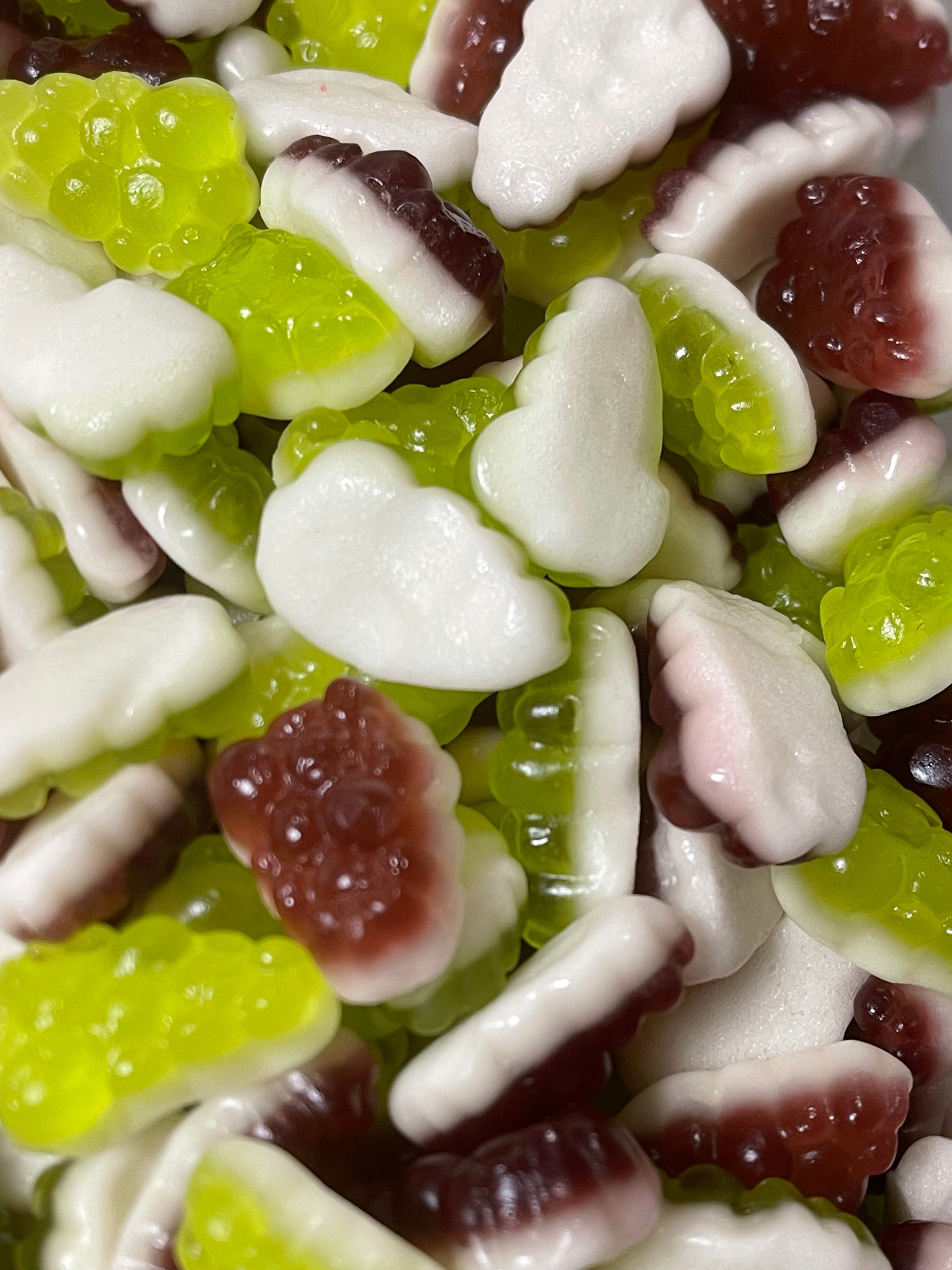 Grüne und rote Trauben BURMAR 10+1 Halal