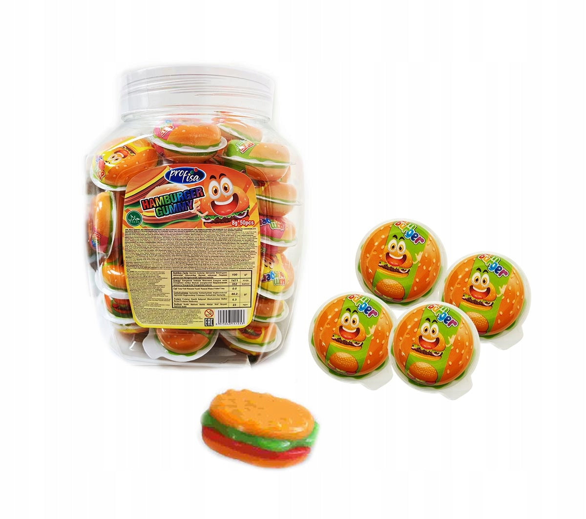 Hamburger Gummy PROFISA Halal