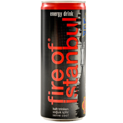 ENERGY DRINK FIRE OF ISTANBUL 250 cl