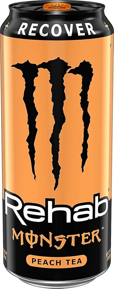 Monster Rehab Peach Tea 50cl