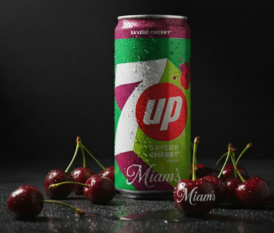 7 Up Cerise 33cl