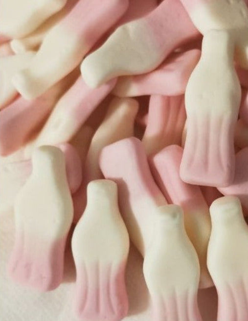 Bouteille Milkshake rose et blanc